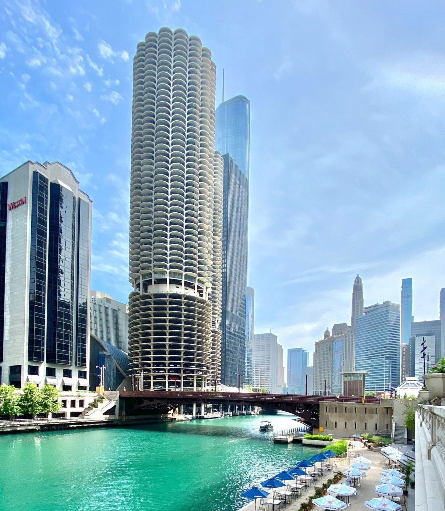 Chicago skyscrape buildings