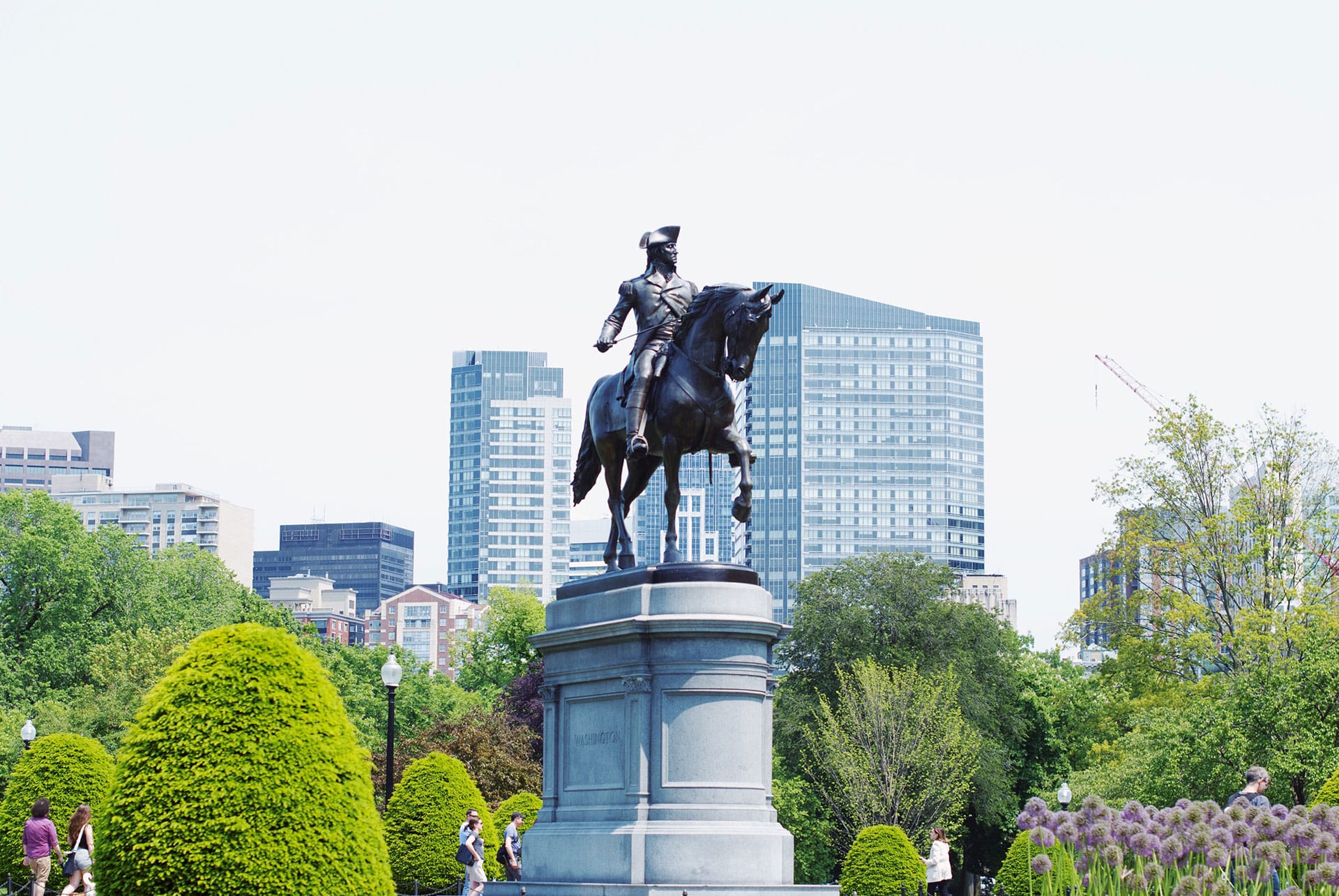 Statue monument in Boston, Massachusetts