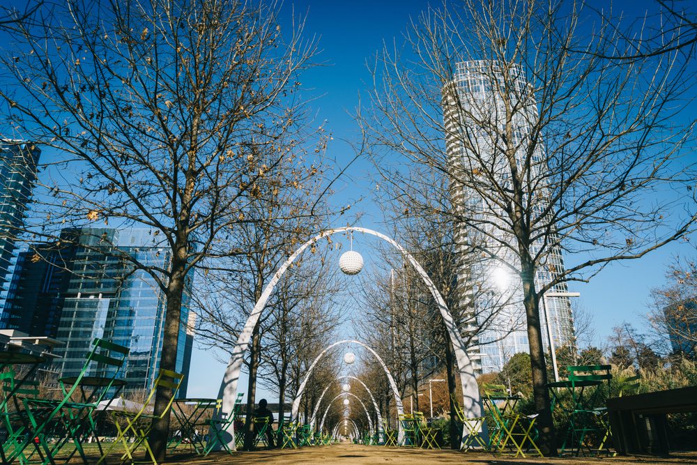 Klyde Warren Park in Texas