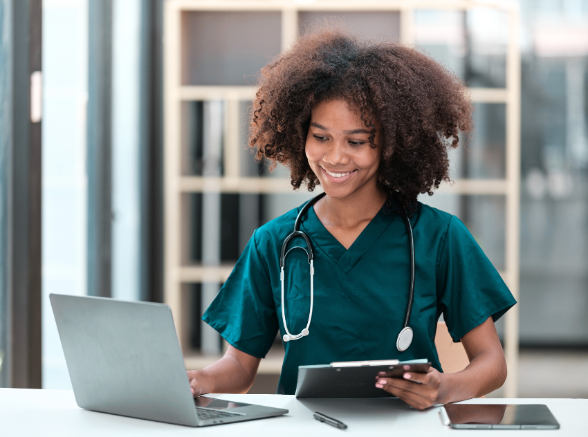 A Happy Working Nurse | Host Healthcare